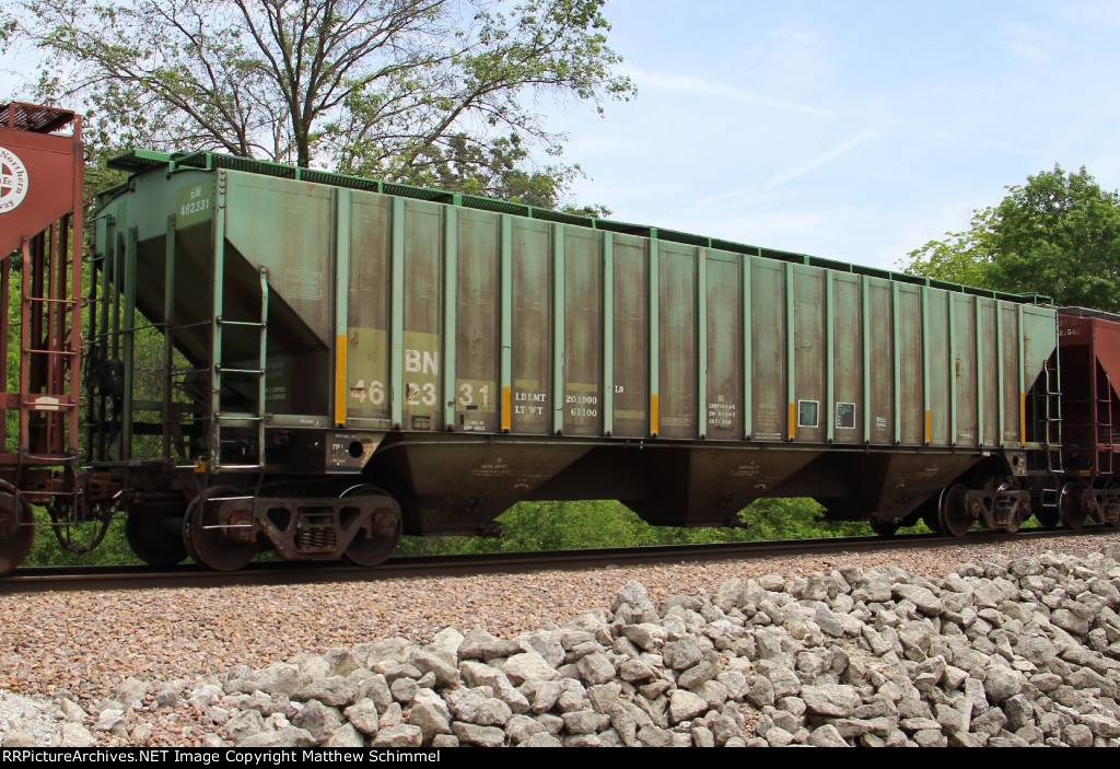 Burlington Northern Covered Hopper